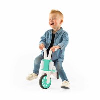 Tricicleta pentru copii Chillafish Bunzi Mate Mint 2 in 1, transformabila in bicicleta fara pedale, scaun usor reglabil, roti din cauciuc sintetic, spatiu depozitare jucarii, greutate admisa 25 kg - 1