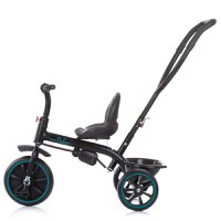 Tricicleta pentru copii Chipolino Pulse Avocado cu maner cu control al directiei, copertina detasabila, scaun confortabil cu husa moale, suport pentru picioare si cos pentru cumparaturi - 2
