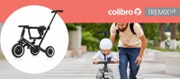 Tricicleta pentru copii Colibro Tremix Up Magnetic Ride On transformabila 5 in 1, cu maner de ghidaj , scaun reglabil pe inaltime, maner detasabil - 6