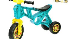 Tricicleta pentru copii cu 3 roti Malipen Begovel turcuaz, de la 3 ani, greutate admisa 20 kg