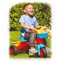 Tricicleta pentru copii Dolu cu pedale, varsta 2 ani+, claxon si greutate maxim suportata 30 kg - 2