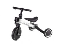 Tricicleta pentru copii Ikonka Trike Fix White cu pedale, 3 in 1, ghidon si sa reglabile, cadru din otel, roti din spuma pentru copii cu varsta cuprinsa intre 1,5 si 4 ani si 30kg - 6