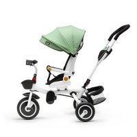 Tricicleta pentru copii Juju Bliss Ride Verde, 3 in 1, pozitie de somn, reversibila, far luminos, muzica, cos depozitare, gentuta, protectie UV, cauciucuri spuma EVA, greutate maxima admisa 25kg - 2