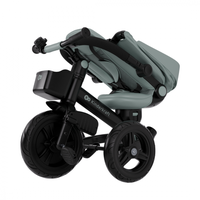 Tricicleta pentru copii Kinderkraft Aveo 2 Plus Green pliabila, cu scaun reglabil si reversibil, suport picioare, controlul directiei - 3
