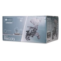 Tricicleta pentru copii Lorelli Freccia Beige multifunctionala, pliabila, sezut rotativ 360 grade, greutate admisa 25 kg, roti Eva - 3