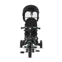 Tricicleta pentru copii Lorelli Freccia Black Green multifunctionala, pliabila, sezut rotativ 360 grade, greutate admisa 25 kg, roti Eva - 1