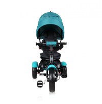 Tricicleta pentru copii Lorelli Neo Green Luxe 4 in 1, multifunctionala, control al directiei, scaun rotativ, spatar inalt reglabil, cosulet textil si 2 tipuri de suport pentru picioare - 1