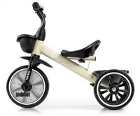 Tricicleta pentru copii Milly Mally Bobby Beige cu cadru robust din otel, roti Eva, +24 luni - 1