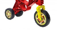 Tricicleta pentru copii Novokids EVO Balance Bike Rosu fara pedale, 3 roti, claxon, greutate admisa 30 Kg - 2