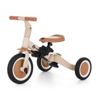 Tricicleta pentru copii PetiteMars Turbo Bej 5 in 1 Multifunctionala, Vehicul de impins, Bicicleta cufara pedale, Cu maner de ghidaj, Detasabil, Roti din cauciuc, Pana la 25 kg, 1.5-5 ani - 5