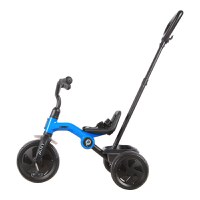 Tricicleta pentru copii QPlay Ant Plus Albastru navy cu roti din spuma EVA, pliere compacta, cosulet pentru jucarii de la 2 ani pana la 25 kg - 1