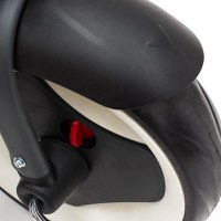 Tricicleta pentru copii Qplay Rito+ Negru pliabila, cu spatar reglabil cu pozitie de somn, 2 tipuri de suporti pentru picioare,copertina cu protectie UV si roti din cauciuc Eva - 10