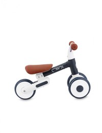 Tricicleta pliabila fara pedale Momi Dex graphite, cadru pliabil, scaun reglabil in 2 pozitii, roti din cauciuc Eva, greutate maxim admisa 20 kg, recomandata copiilor de la 1 an - 5