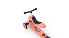 Trotineta copii cu sezut, transformabila 2 in 1, HighwayKick 1 Peach, 1-5 ani, pana la 50 kg, Scoot  Ride
