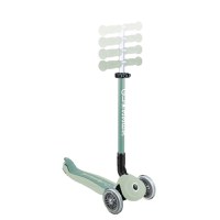 Trotineta evolutiva Globber Go-Up 4 in 1 Active Ecologic Verde Fistic, ghidon reglabil din aluminiu, scaun, maner parinte, greutate admisa 50 kg - 2