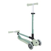 Trotineta evolutiva Globber Go-Up 4 in 1 Active Ecologic Verde Fistic, ghidon reglabil din aluminiu, scaun, maner parinte, greutate admisa 50 kg - 9