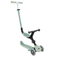 Trotineta evolutiva Globber Go-Up 4 in 1 Active Ecologic Verde Fistic, ghidon reglabil din aluminiu, scaun, maner parinte, greutate admisa 50 kg - 10