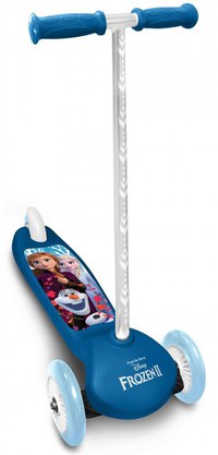 Trotineta Intuitiva Disney Frozen, platforma antiderapanta, ghidon din aluminiu, greutate suportata 20 kg, varsta 2 ani+ - 1