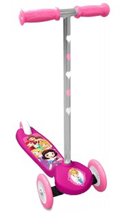 Trotineta intuitiva Disney Princess cu 3 roti, platforma antiderapanta, greutate admisa 20 kg - 4