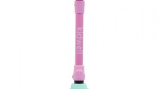 Trotineta Kidwell Jax Mint Pink cu 3 roti, pliabila, reglabila, din aluminiu, greutate admisa 50 kg, varsta 3 ani+