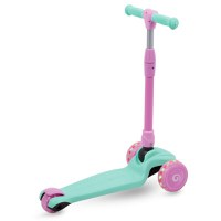 Trotineta Kidwell Jax Mint Pink cu 3 roti, pliabila, reglabila, din aluminiu, greutate admisa 50 kg, varsta 3 ani+ - 8