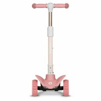 Trotineta Lionelo Timy Roz cu 3 roti LED, ghidon reglabil, pliabila, platforma antiderapanta, greutate suportata 50 kg, varsta 3 ani+ - 1