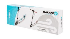 Trotineta Makani Lunox Aqua, cadru din aluminiu, ghidon reglabil, frana de mana, greutate admisa 100 kg