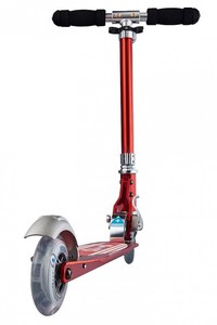 Trotineta Micro Sprite Red Stripe pliabila, ghidon telescopic, platforma din aluminiu, roti PU, greutate 2.8 kg, suporta 100 kg - 5