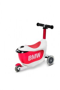 Trotineta Micro X BMW Kids WhiteRaspberry cu ghidon reglabil, roti din silicon, greutate 1.99 kg, sustine 50 kg - 5