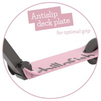 Trotineta pentru copii Chillafish Flexxi Cameo Pink pliabila, ghidon reglabil, roti ABEC-5, greutate admisa 50 kg - 9