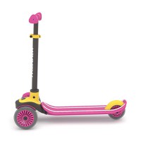 Trotineta pentru copii Chillafish Scotti Pink cu ghidon reglabil, roti ABEC-5, greutate admisa 50 kg - 2