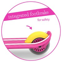 Trotineta pentru copii Chillafish Scotti Pink cu ghidon reglabil, roti ABEC-5, greutate admisa 50 kg - 7