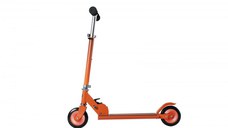 Trotineta pentru copii cu 2 roti pliabila Lamborghini Orange, ghidon reglabil, platforma antiderapanta, greutate admisa 50 kg