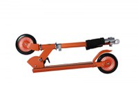 Trotineta pentru copii cu 2 roti pliabila Lamborghini Orange, ghidon reglabil, platforma antiderapanta, greutate admisa 50 kg - 2