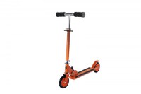 Trotineta pentru copii cu 2 roti pliabila Lamborghini Orange, ghidon reglabil, platforma antiderapanta, greutate admisa 50 kg - 3