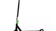 Trotineta pentru copii Eagle Lime Green, cadru din aluminiu, pliabila, greutate suportata 100 kg, varsta 8 ani+