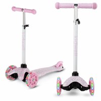 Trotineta pentru copii Kidwell Uno Puppy, reglabila, roti luminoase, 3+ ani, pana la 25 kg - 5