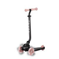 Trotineta pentru copii QPlay Sema EVO Roz 6 in 1 multifunctionala cu scaunel, maner telescopic parental, inaltime ajustabila, cadru din aluminiu, greutate admisa 50 kg - 5