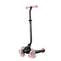 Trotineta pentru copii QPlay Sema EVO Roz 6 in 1 multifunctionala cu scaunel, maner telescopic parental, inaltime ajustabila, cadru din aluminiu, greutate admisa 50 kg - 6