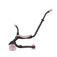 Trotineta pentru copii QPlay Sema EVO Roz 6 in 1 multifunctionala cu scaunel, maner telescopic parental, inaltime ajustabila, cadru din aluminiu, greutate admisa 50 kg - 8