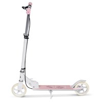 Trotineta pentru copii Ricokids Kodi Ballerina pliabila, inaltime ghidon reglabila, platforma antiderapanta, roti din PU rezistente, rulmenti ABEC-7, 2 frane de mana si picior, manere ergonomice pliabile si cric - 5