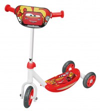 Trotineta pentru copii Saica Cars, 3 roti din silicon, greutate suportata 20 kg, varsta 3 ani+ - 1