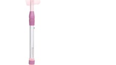 Trotineta pliabila Chipolino Orbit Pink, cadru din aluminiu, ghidon reglabil, baza anti-alunecare, roti cu lumini, greutate admisa 50 kg