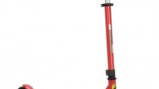 Trotineta pliabila Ferrari Junior Rosu cu roti 200 mm, cadru din aluminiu, cric, greutate admisa 100 kg