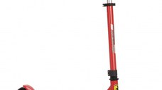 Trotineta pliabila Ferrari Junior Rosu cu roti 200 mm, cadru din aluminiu, cric, greutate admisa 100 kg