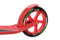 Trotineta pliabila Ferrari Junior Rosu cu roti 200 mm, cadru din aluminiu, cric, greutate admisa 100 kg - 2