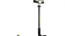 Trotineta pliabila Globber Master Prime verde, ghidon reglabil, platforma antialunecare, greutate admisa 50 kg