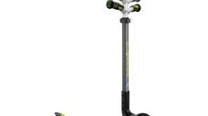 Trotineta pliabila Globber Master Prime verde, ghidon reglabil, platforma antialunecare, greutate admisa 50 kg