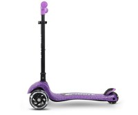 Trotineta pliabila Milly Mally Sparky Violet, roti din silicon cu led, platforma iluminata, greutate admisa 50 kg - 2