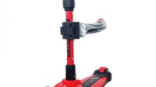 Trotineta pliabila pentru copii Nichiduta cu Proiector si Sunete Red Monster Truck